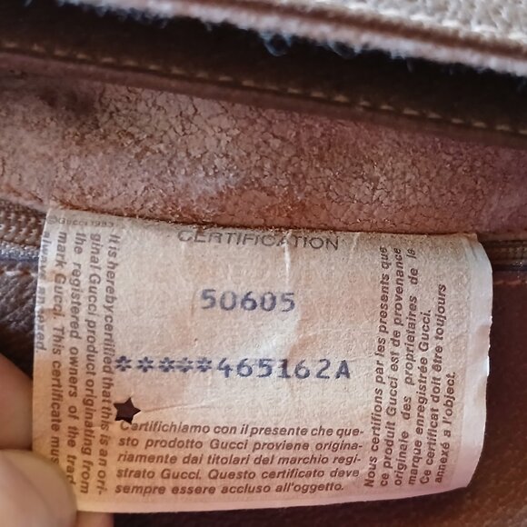 Gucci Tan Leather Shoulder Bag - Picture 8 of 16